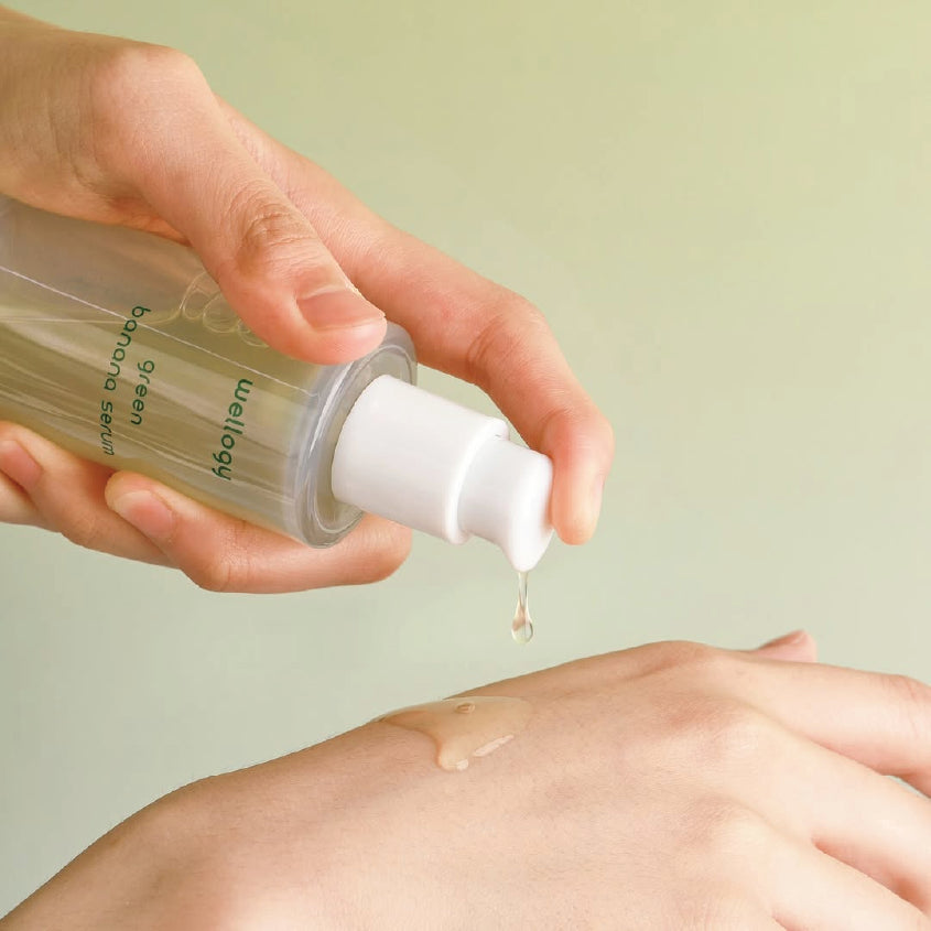 wellogy green banana serum