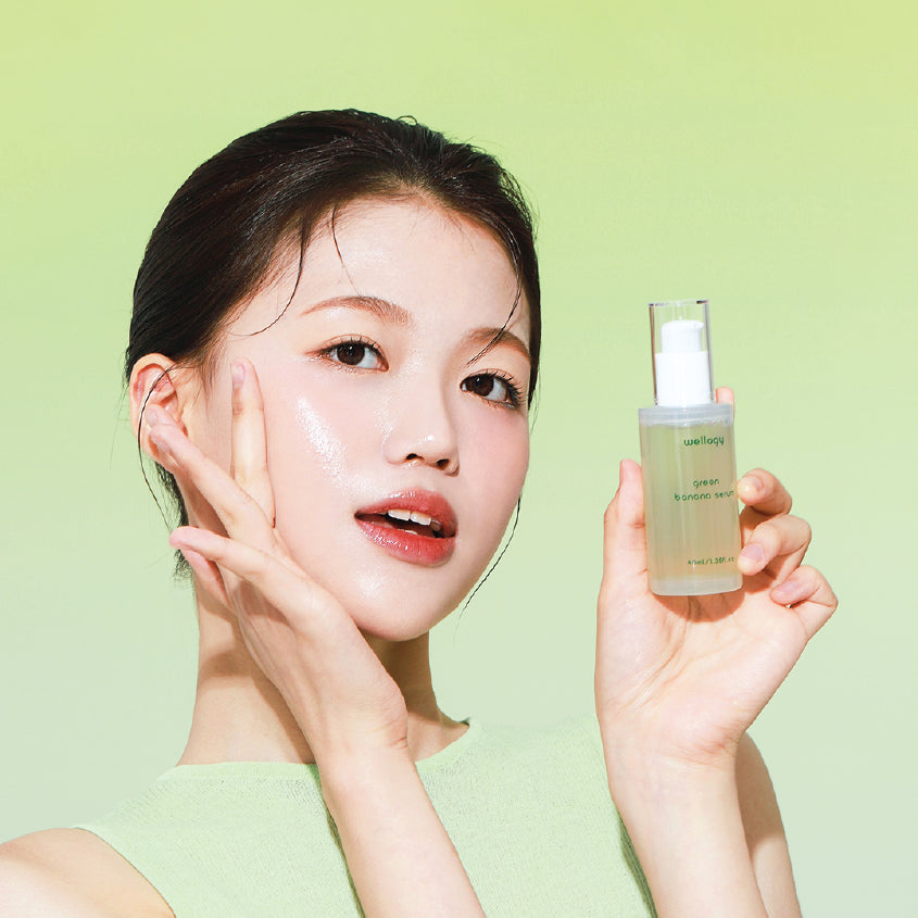 wellogy green banana serum