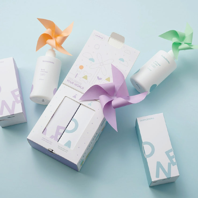 Immu Immu Light Lotion + Light Cleanser Set